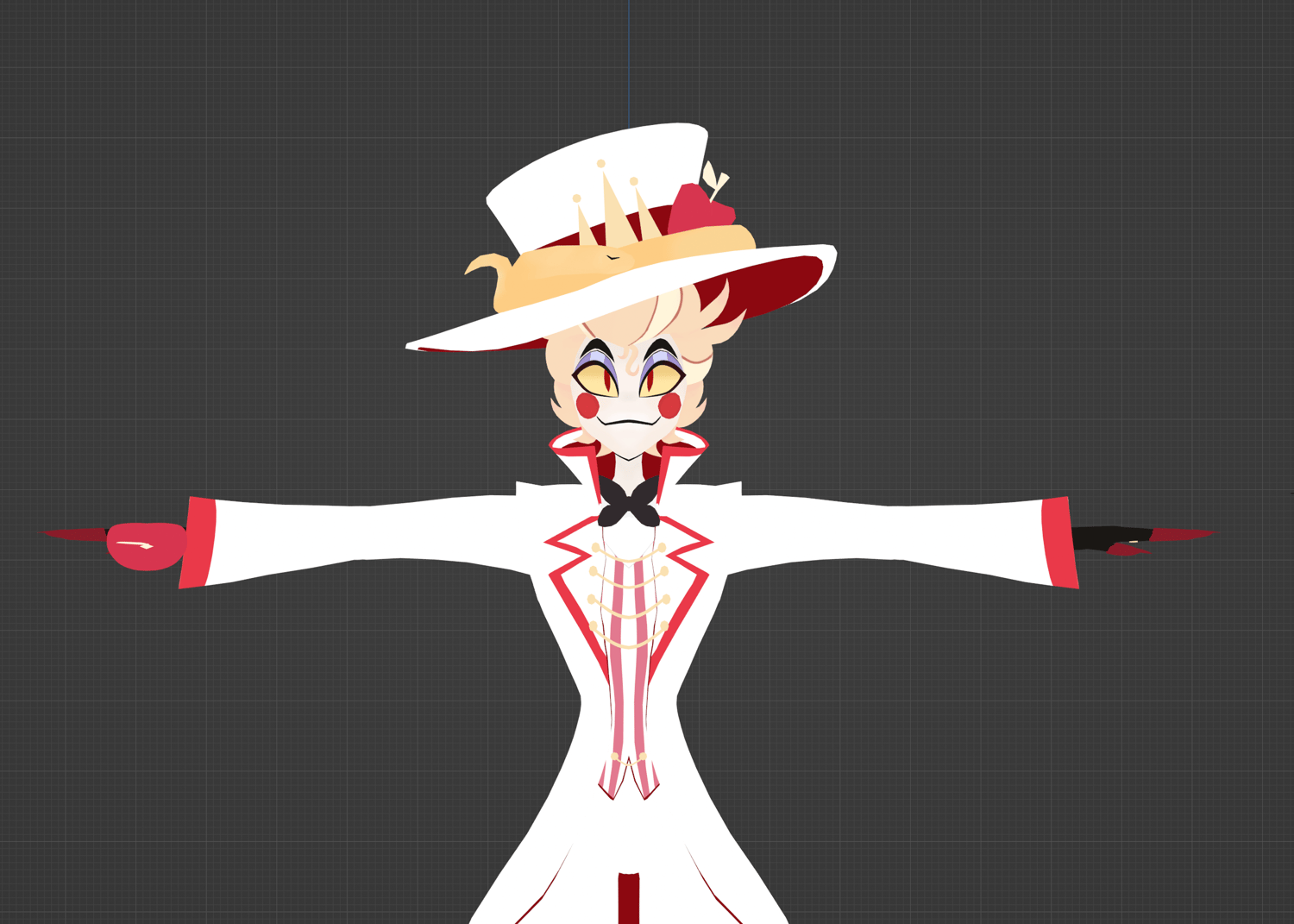 Lucifer The King Of Hell From Hazbin Hotel