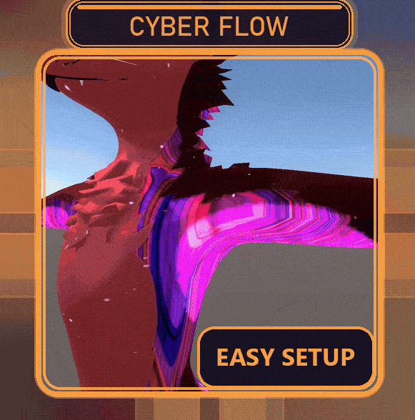 CyberFlow Poiyomi Shader Addon