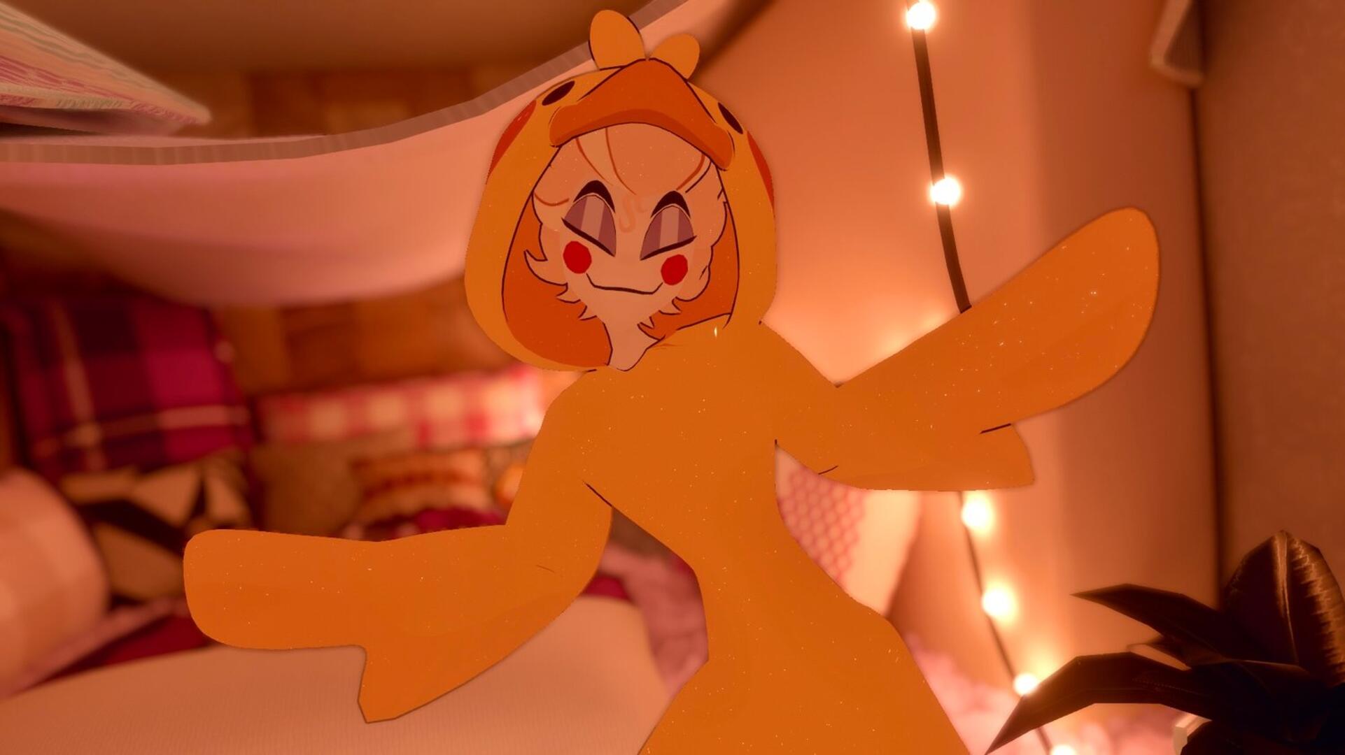 Lucifer in A Duck Onesie (Hazbin Hotel)