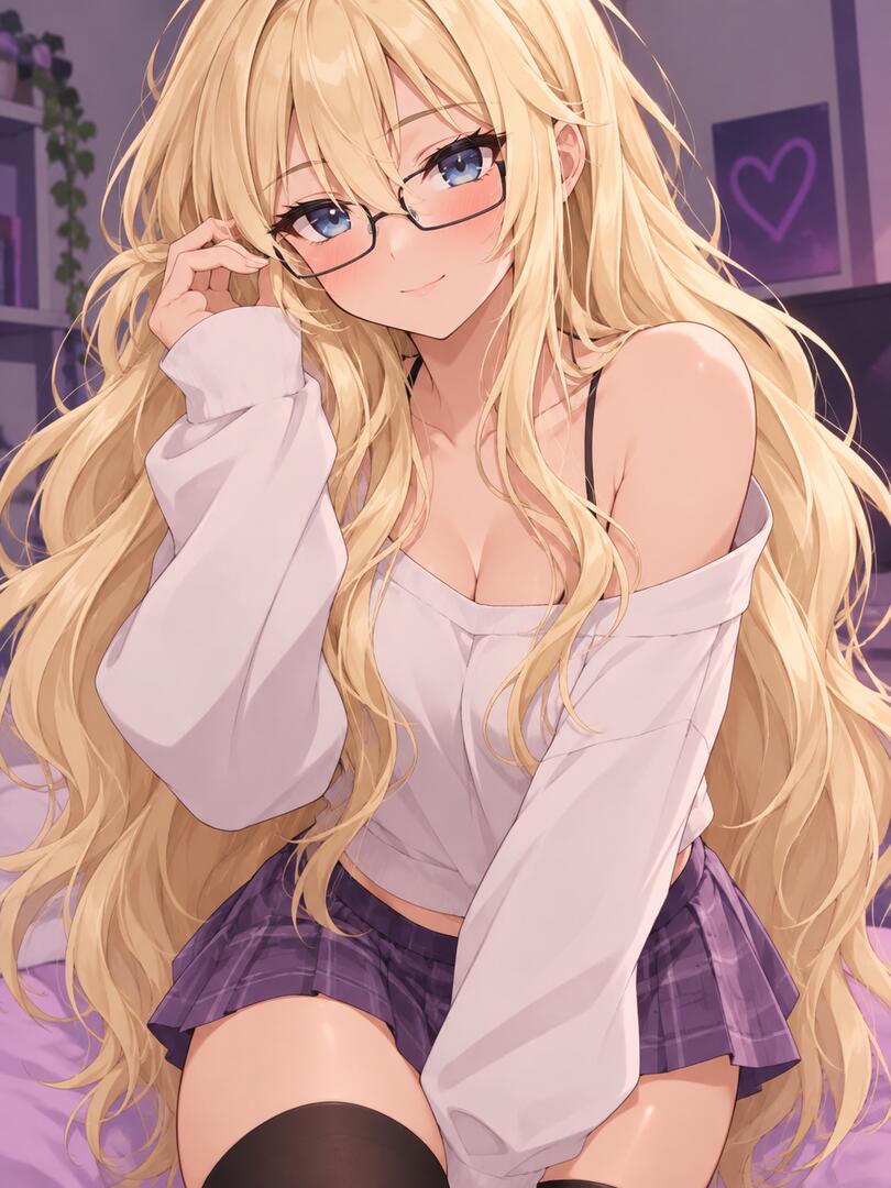 blonde cute Aida
