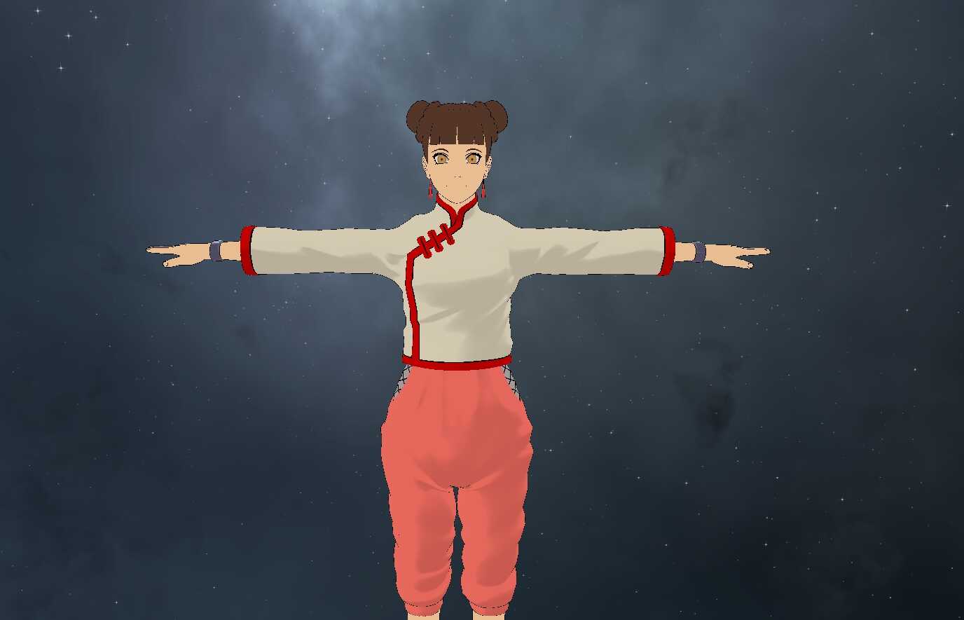 Naruto: Shinobi Striker - Tenten (Fullbody, Dynamic Bones, Visemes, 1 Texture)