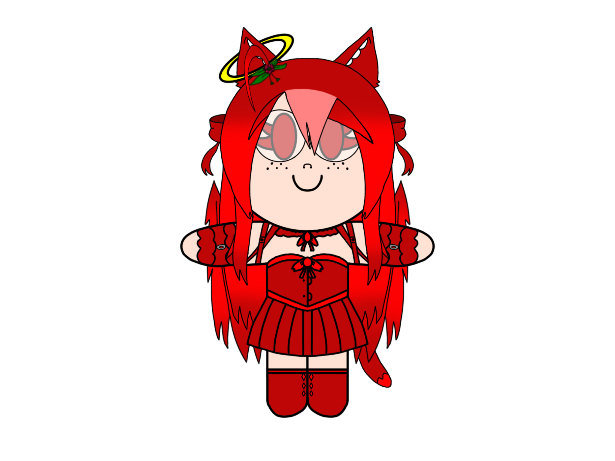 Michelle Roseflare (Chibi Plush)